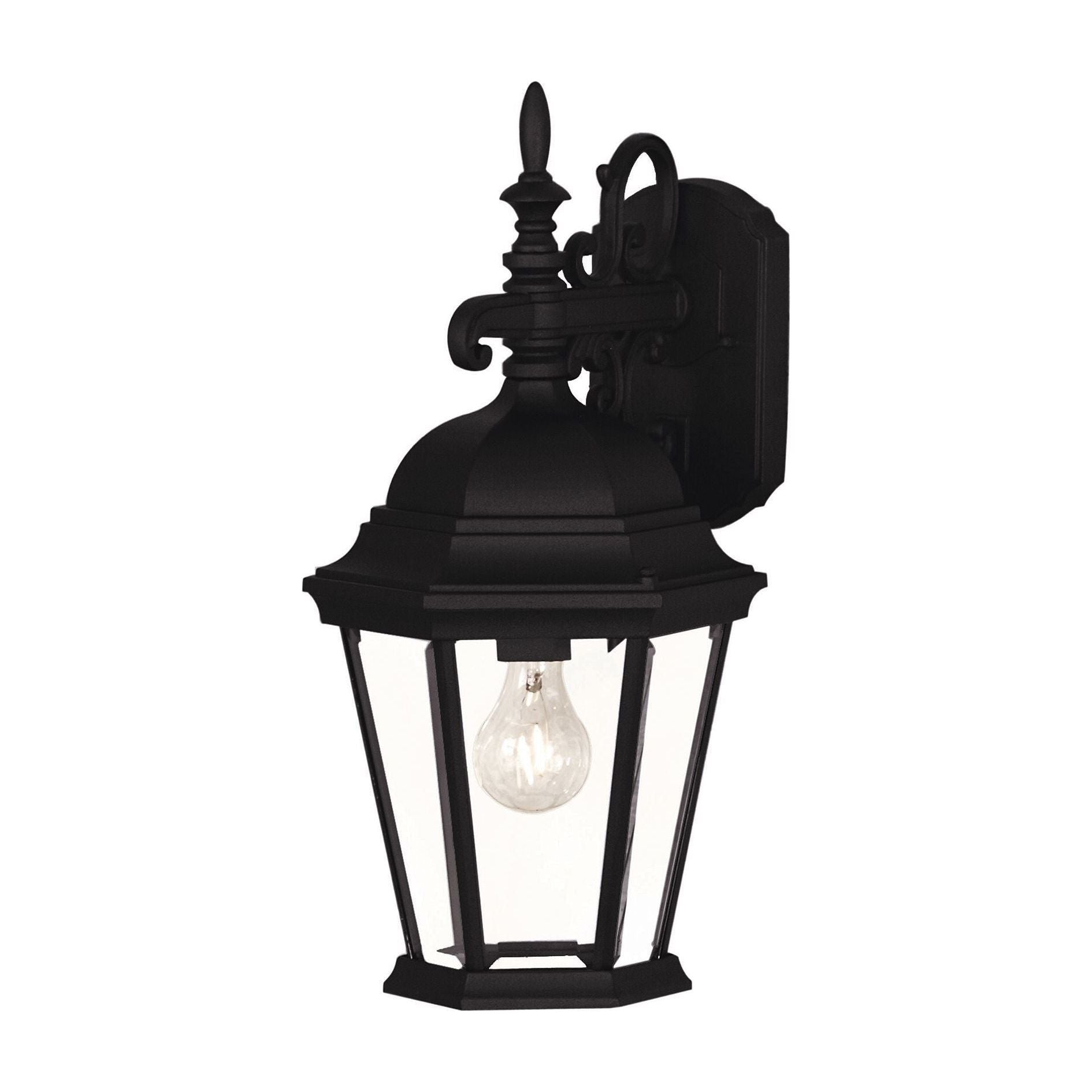 Meridian - 1-Light Outdoor Wall Lantern - Lights Canada