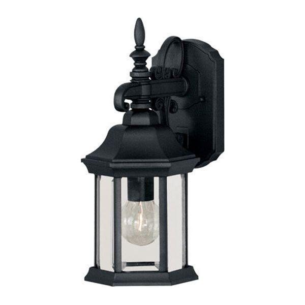 Meridian - 1-Light Outdoor Wall Lantern - Lights Canada