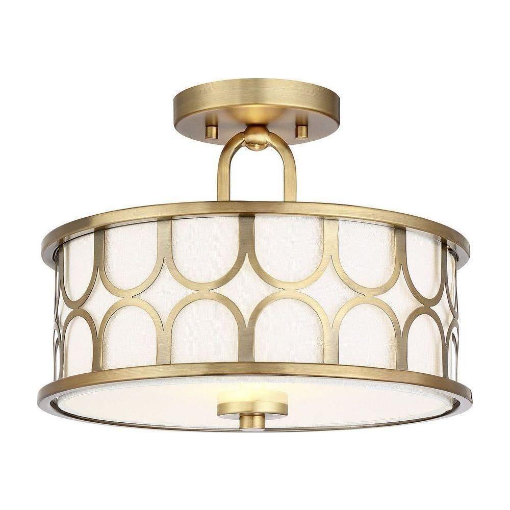 Meridian - 2-Light Ceiling Light - Lights Canada