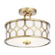 Meridian - 2-Light Ceiling Light - Lights Canada