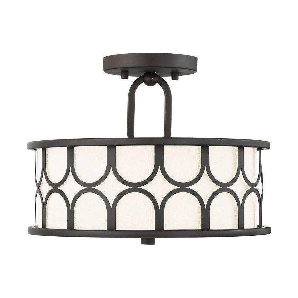 Meridian - 2-Light Ceiling Light - Lights Canada