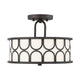 Meridian - 2-Light Ceiling Light - Lights Canada