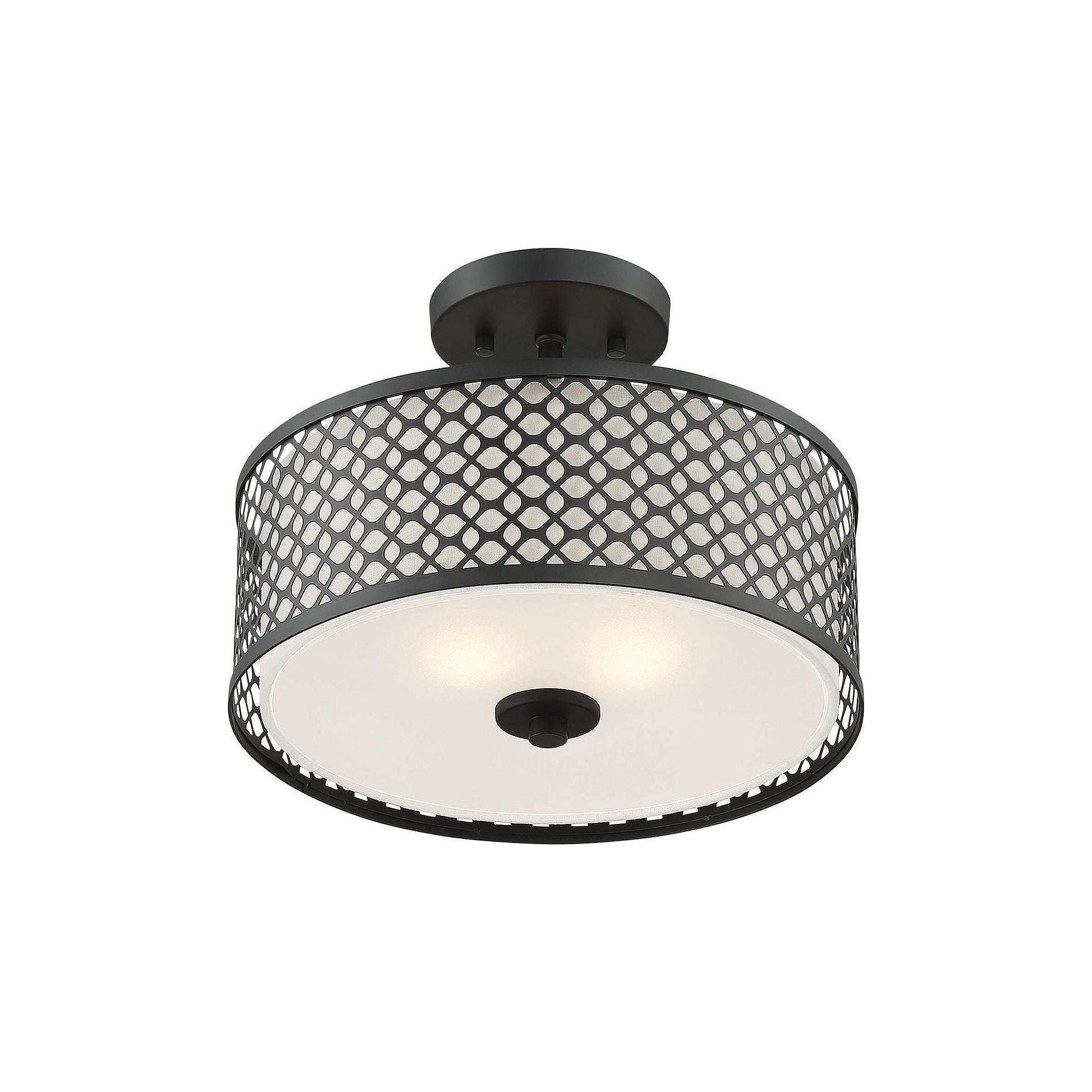 Meridian - 2-Light Ceiling Light - Lights Canada