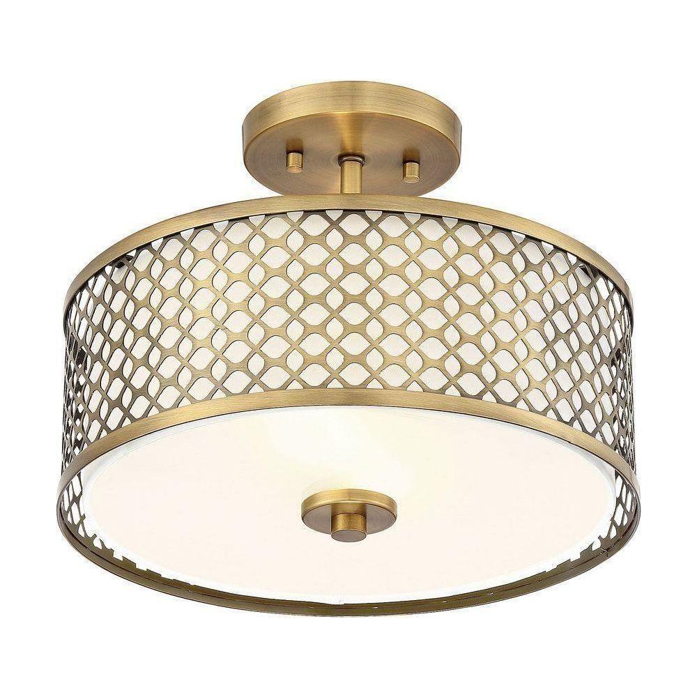 Meridian - 2-Light Ceiling Light - Lights Canada