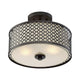 Meridian - 2-Light Ceiling Light - Lights Canada