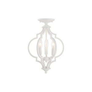 Meridian - 3-Light Convertible Semi Flush / Pendant - Lights Canada