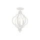 Meridian - 3-Light Convertible Semi Flush / Pendant - Lights Canada