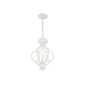 Meridian - 3-Light Convertible Semi Flush / Pendant - Lights Canada