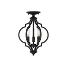 Meridian - 3-Light Convertible Semi Flush / Pendant - Lights Canada