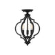 Meridian - 3-Light Convertible Semi Flush / Pendant - Lights Canada