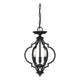 Meridian - 3-Light Convertible Semi Flush / Pendant - Lights Canada