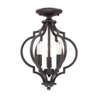 Meridian - 3-Light Convertible Semi Flush / Pendant - Lights Canada