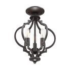 Meridian - 3-Light Convertible Semi Flush / Pendant - Lights Canada
