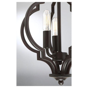 Meridian - 3-Light Convertible Semi Flush / Pendant - Lights Canada