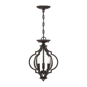 Meridian - 3-Light Convertible Semi Flush / Pendant - Lights Canada