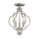 Meridian - 3-Light Convertible Semi Flush / Pendant - Lights Canada