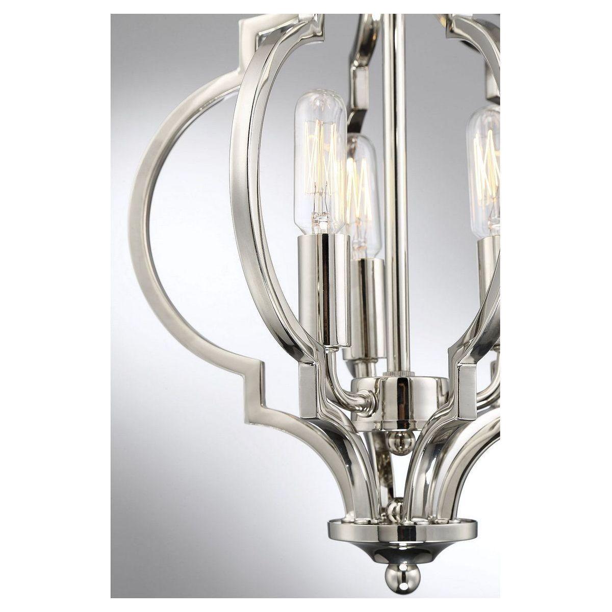 Meridian - 3-Light Convertible Semi Flush / Pendant - Lights Canada