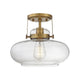 Meridian - 1-Light Ceiling Light - Lights Canada