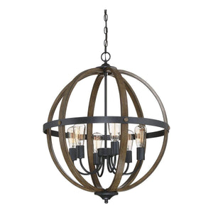 Meridian - 6-Light Pendant - Lights Canada