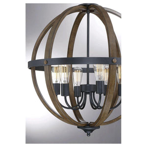 Meridian - 6-Light Pendant - Lights Canada