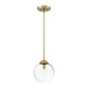 Meridian - 1-Light Mini Pendant - Lights Canada