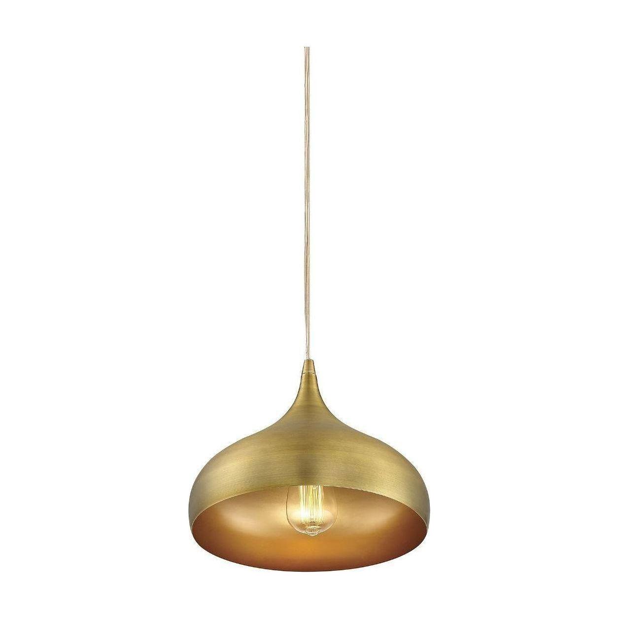 Meridian - 1-Light Plug-In Mini Pendant - Lights Canada