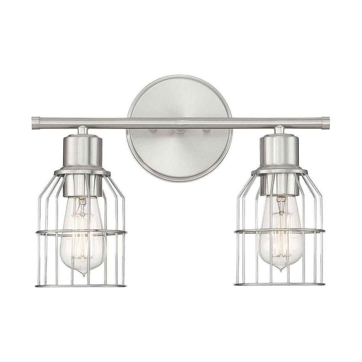 Meridian - 2-Light Bathroom Vanity Light - Lights Canada