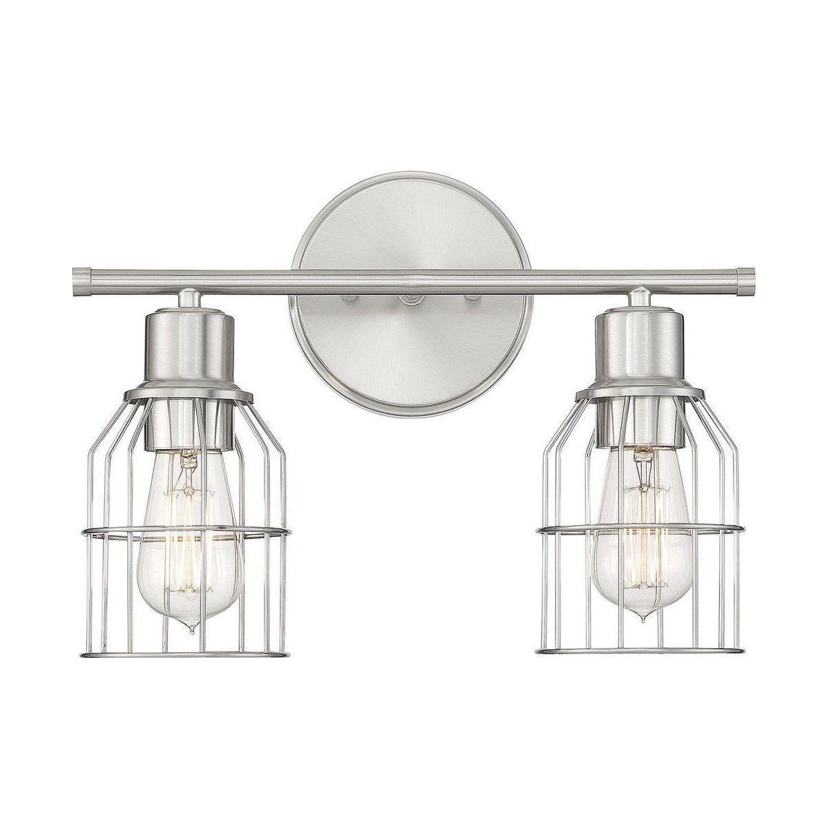Meridian - 2-Light Bathroom Vanity Light - Lights Canada