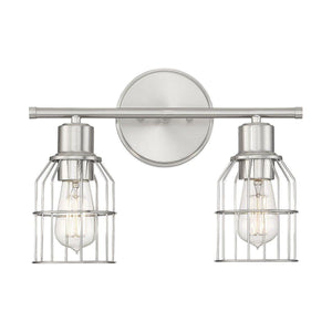 Meridian - 2-Light Bathroom Vanity Light - Lights Canada