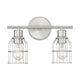 Meridian - 2-Light Bathroom Vanity Light - Lights Canada