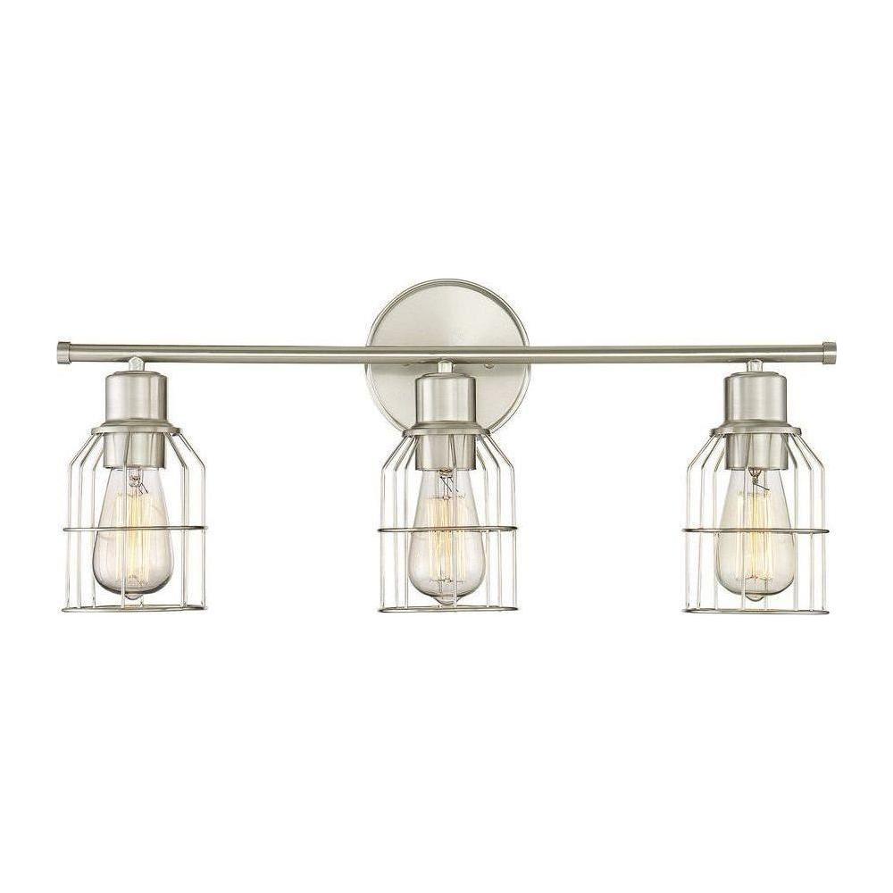 Meridian - 3-Light Bathroom Vanity Light - Lights Canada