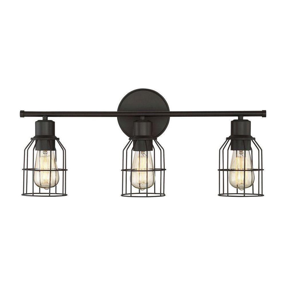 Meridian - 3-Light Bathroom Vanity Light - Lights Canada