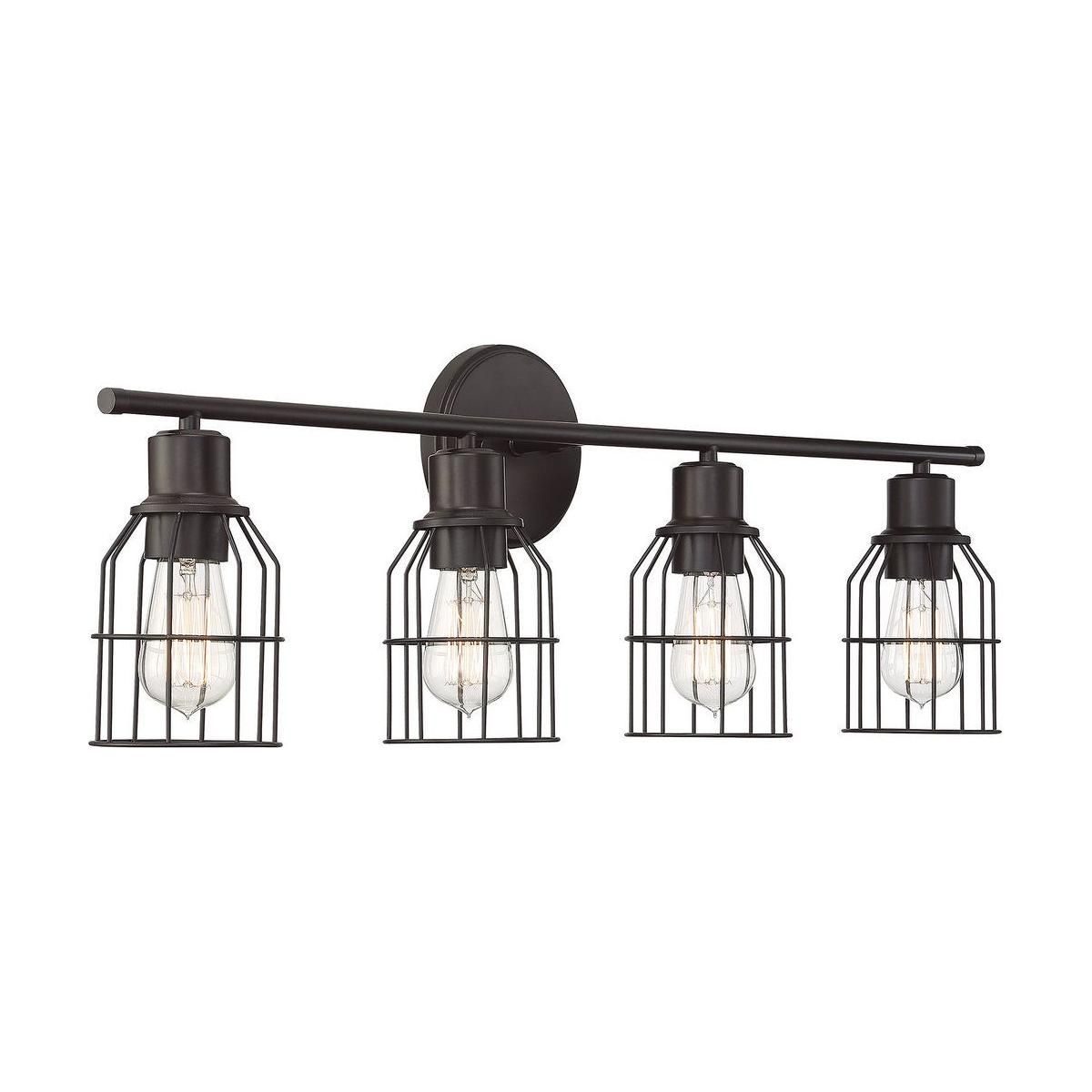 4-Light Bathroom Vanity Light