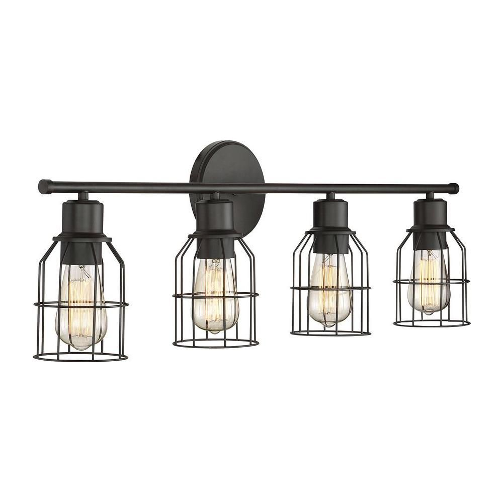 4-Light Bathroom Vanity Light