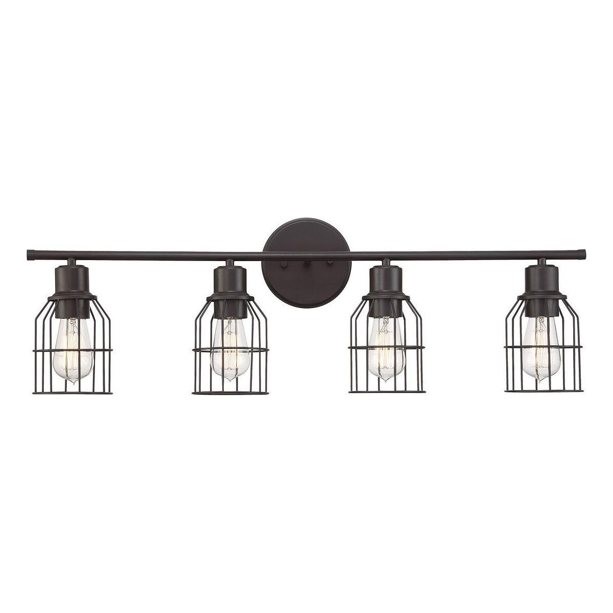 4-Light Bathroom Vanity Light