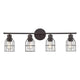 4-Light Bathroom Vanity Light