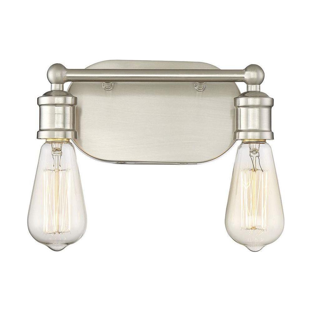 2-Light Bathroom Vanity Light