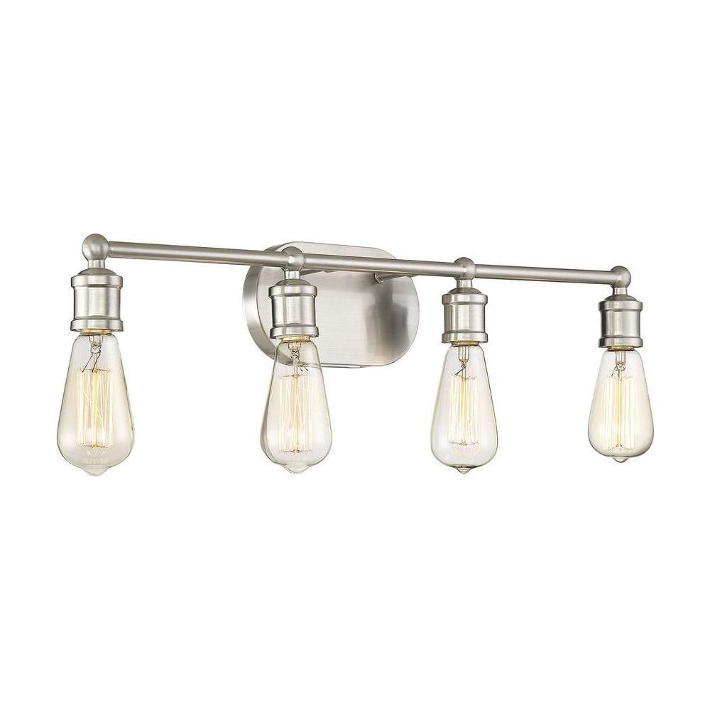 Meridian - 4-Light Bathroom Vanity Light - Lights Canada