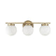 Meridian - 3-Light Bathroom Vanity Light - Lights Canada