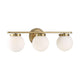Meridian - 3-Light Bathroom Vanity Light - Lights Canada