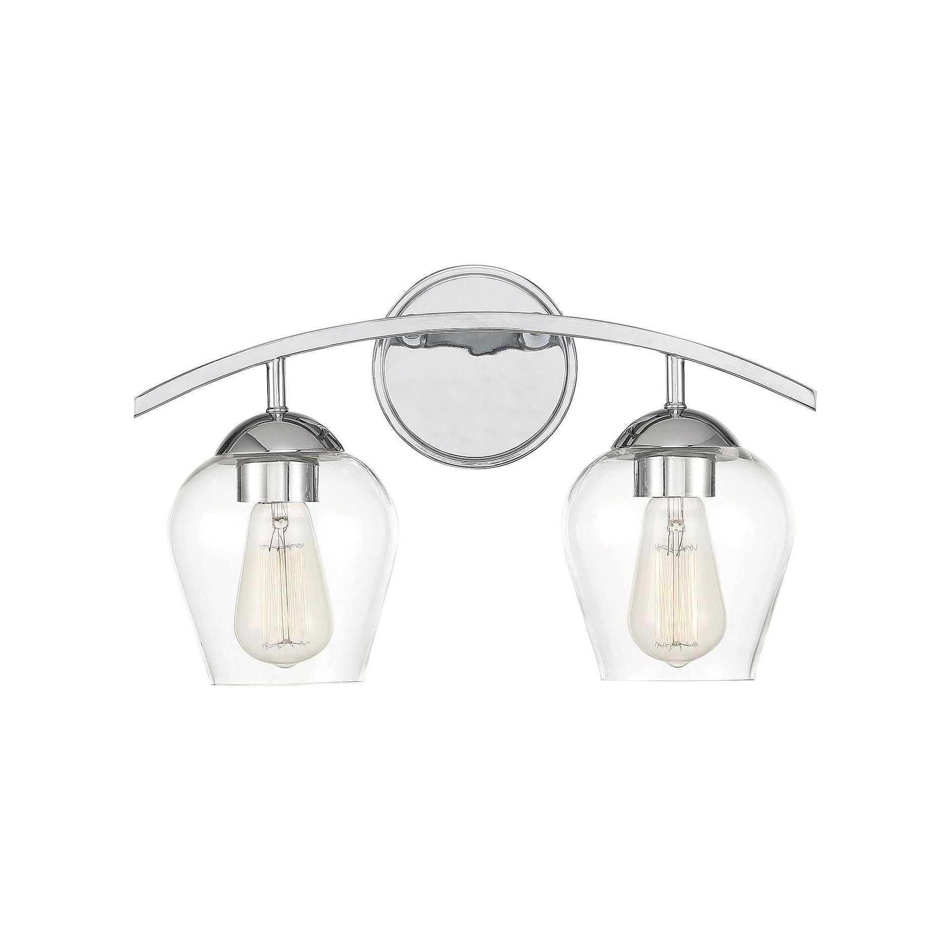 Meridian - 2-Light Bathroom Vanity Light - Lights Canada