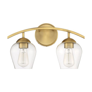 Meridian - 2-Light Bathroom Vanity Light - Lights Canada