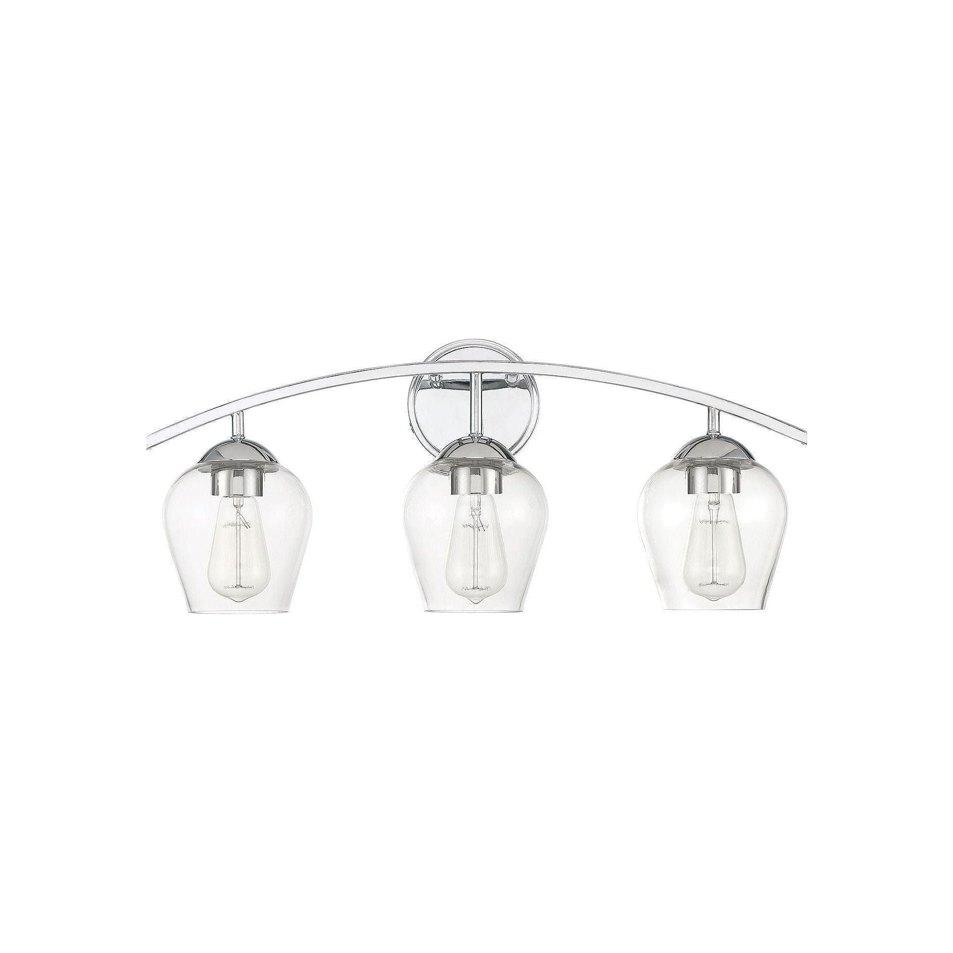 Meridian - 3-Light Bathroom Vanity Light - Lights Canada