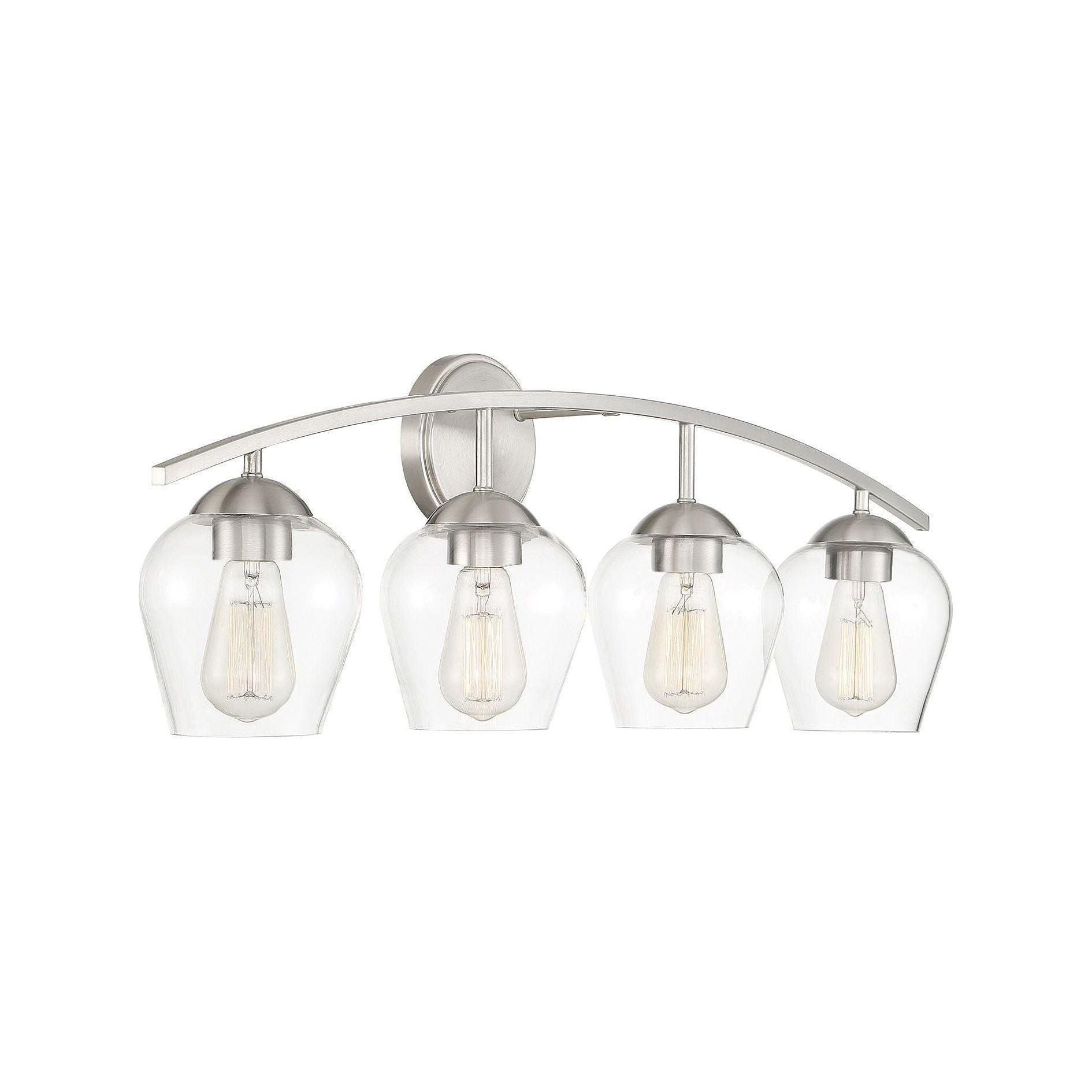 Meridian - 4-Light Bathroom Vanity Light - Lights Canada