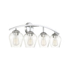 Meridian - 4-Light Bathroom Vanity Light - Lights Canada
