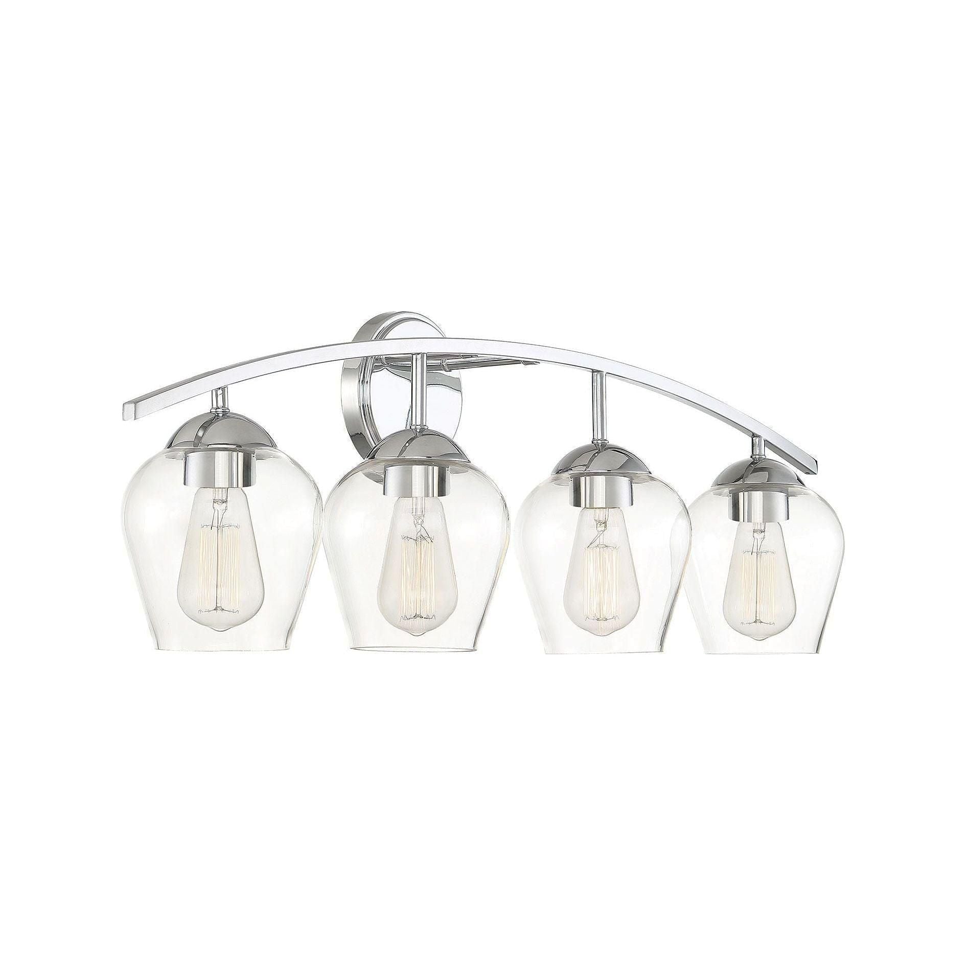 Meridian - 4-Light Bathroom Vanity Light - Lights Canada
