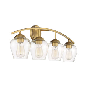 Meridian - 4-Light Bathroom Vanity Light - Lights Canada