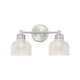 Meridian - 2-Light Bathroom Vanity Light - Lights Canada