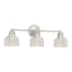 Meridian - 3-Light Bathroom Vanity Light - Lights Canada
