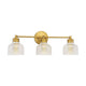 Meridian - 3-Light Bathroom Vanity Light - Lights Canada